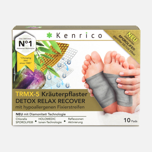 10 Stk. TRMX-5 Kräuterpflaster mit Turmalin