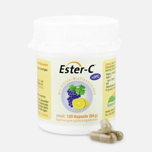 120 Kapseln Ester-C + OPC + Bioflavonoide