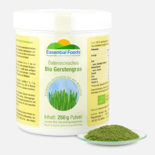 250 g Bio Gerstengras aus Österreich