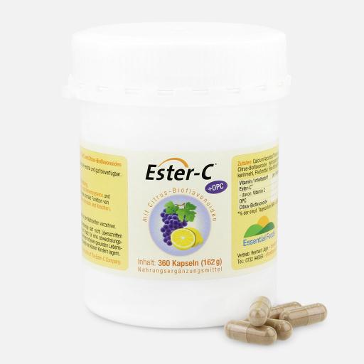 360 Kapseln Ester-C + OPC + Bioflavonoide