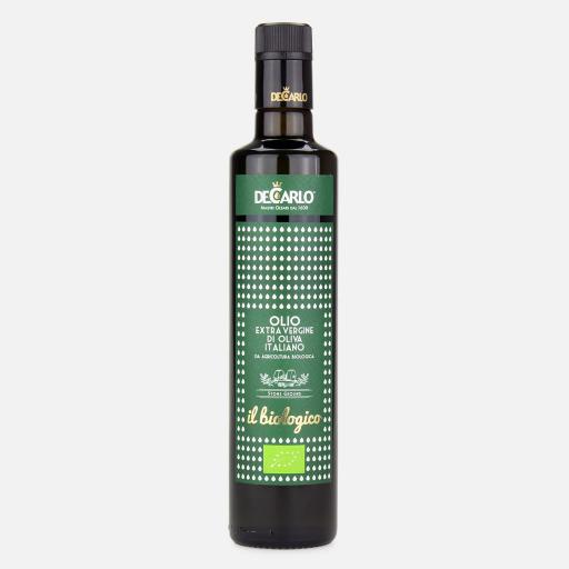 500 ml Bio Olivenöl De Carlo il biologico