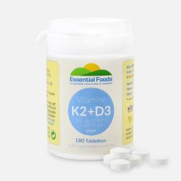 180 Tabletten Vitamin K2+D3